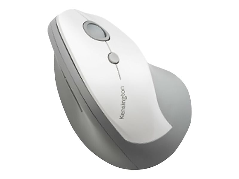 Kensington Pro Fit Wireless Ergonomic Vertical Optical Mouse, Gray (KMW75520)