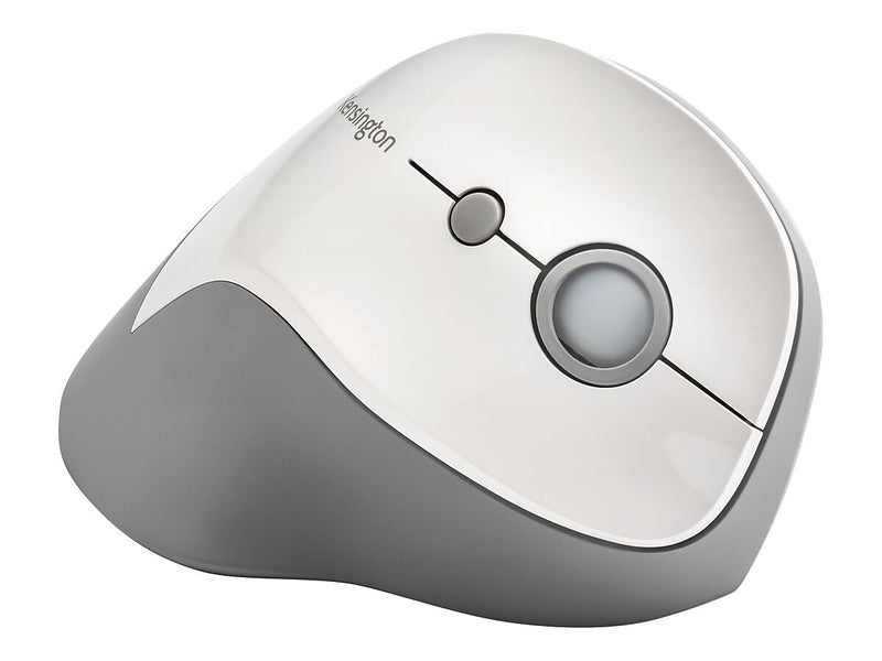 Kensington Pro Fit Wireless Ergonomic Vertical Optical Mouse, Gray (KMW75520)