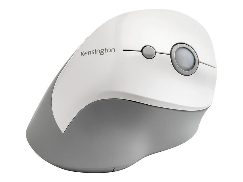 Kensington Pro Fit Wireless Ergonomic Vertical Optical Mouse, Gray (KMW75520)