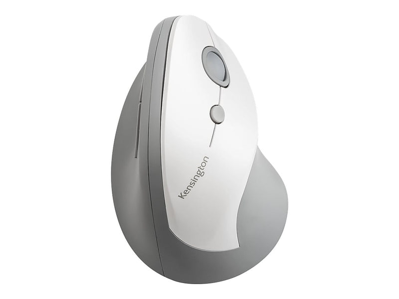 Kensington Pro Fit Wireless Ergonomic Vertical Optical Mouse, Gray (KMW75520)
