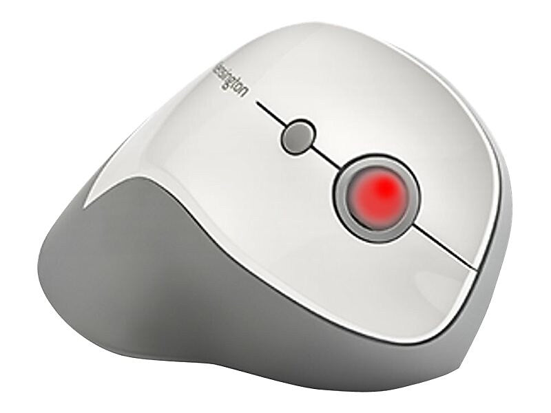 Kensington Pro Fit Wireless Ergonomic Vertical Optical Mouse, Gray (KMW75520)