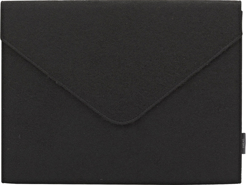 Smead Soft Touch Expanding Wallet, Snap Closure, Letter Size, Black (70920)
