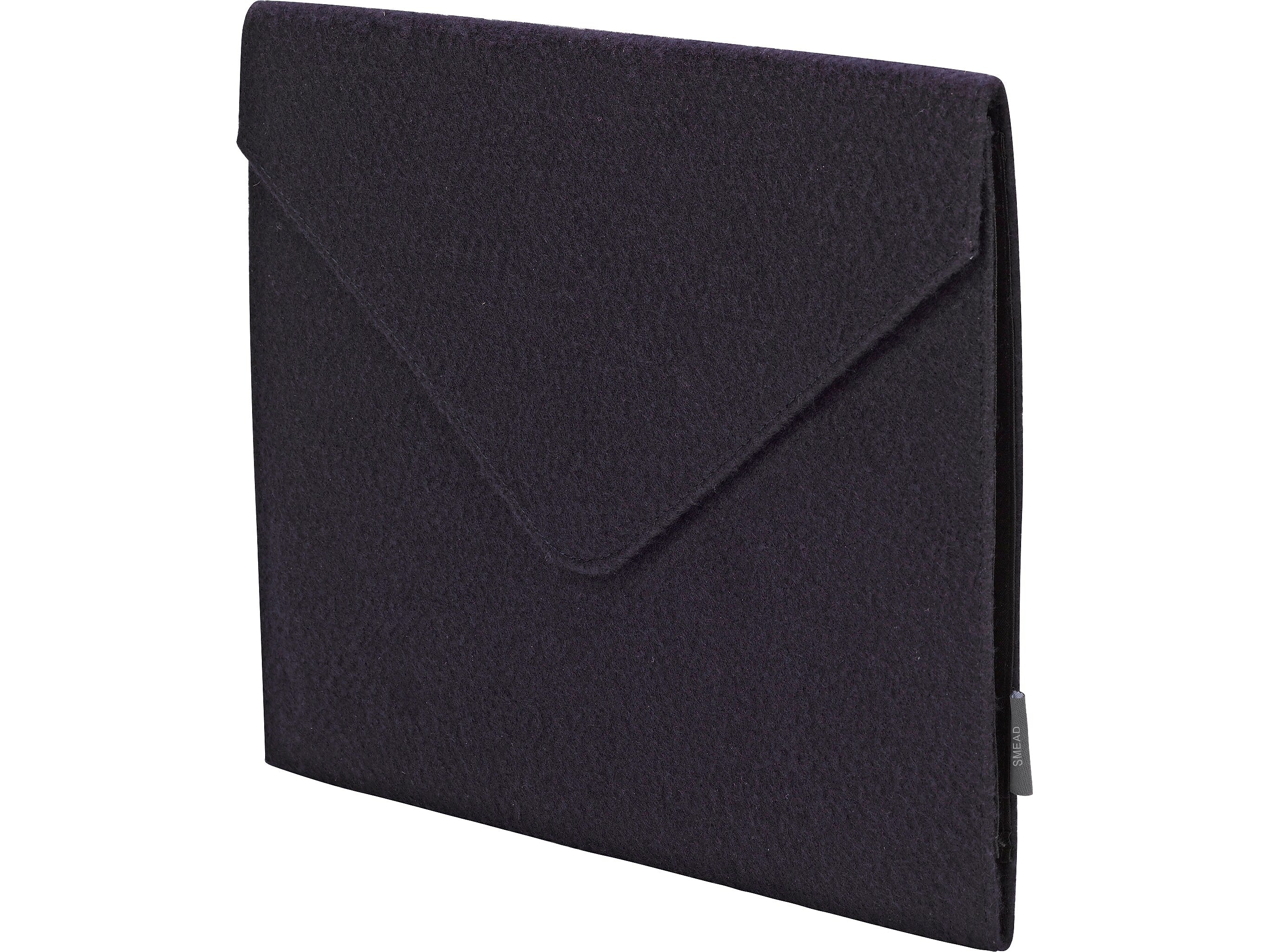 Smead Soft Touch Expanding Wallet, Snap Closure, Letter Size, Dark Blue (70922)