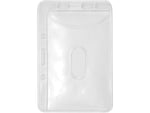 Advantus ID Badge Holder, Clear, 20/Pack (76096)