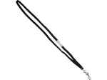 Advantus ID Badge Holder with Lanyard, Clear/Black, 20/Pack (75699)