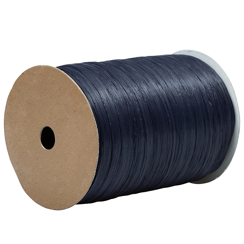 JAM Paper Wraphia Ribbon, Navy Blue (510811401)