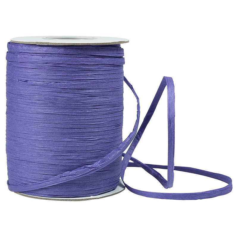 JAM Paper Raffia Ribbon, Purple (CO23527)