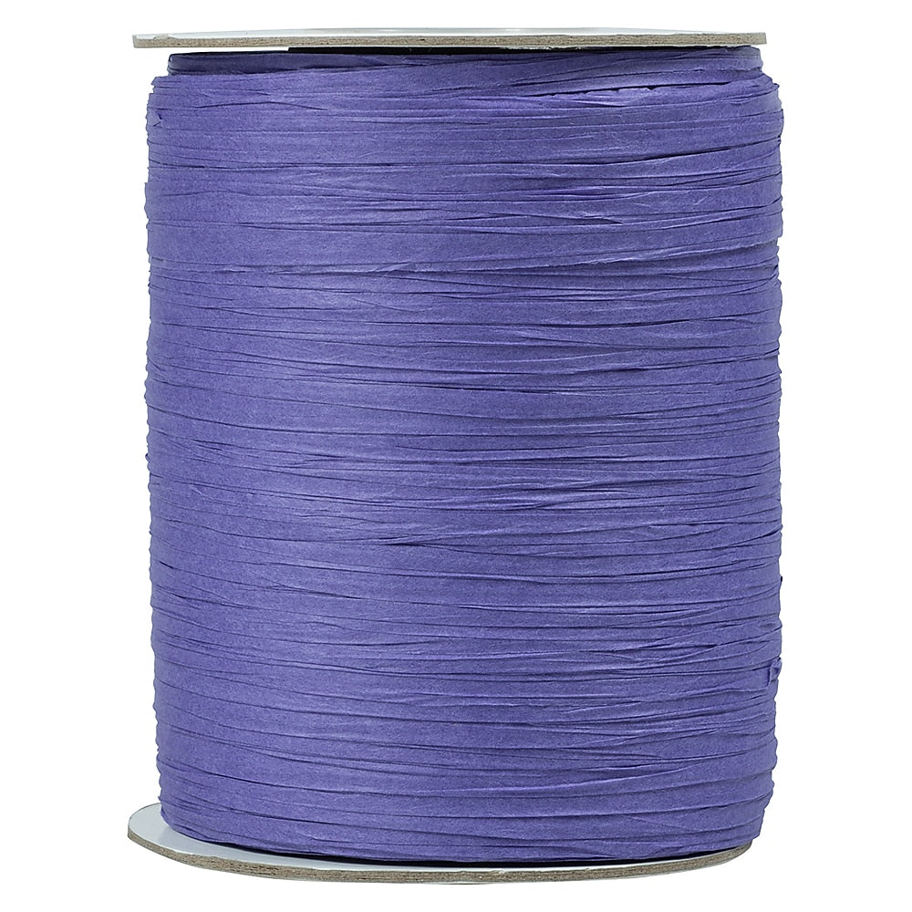 JAM Paper Raffia Ribbon, Purple (CO23527)