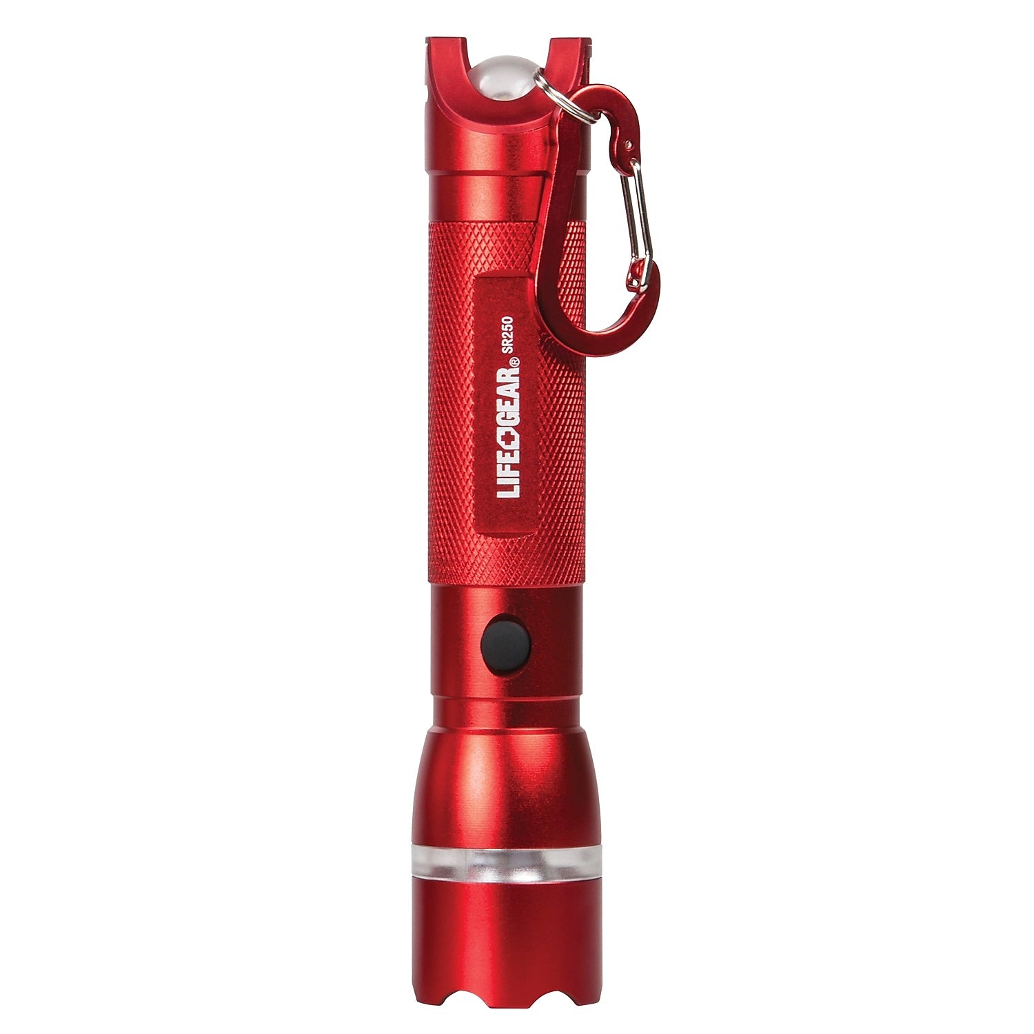 Life+Gear Search Light 300+ 7" LED Emergency Signaling Flashlight, Red (AA35-60538-RED)