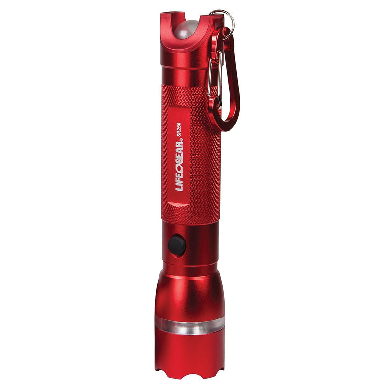 Life+Gear Search Light 300+ 7" LED Emergency Signaling Flashlight, Red (AA35-60538-RED)