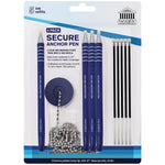 Nadex Coins Protected Pens, Blue (NCS8-1180)