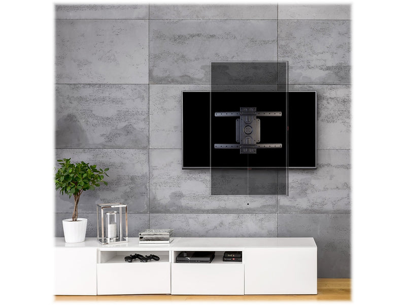 Mount-it! Articulating TV Wall Mount, Holds 37" to 80" Screens, Up to 110 Lbs. Max (MI-387)
