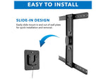 Mount-it! Articulating TV Wall Mount, Holds 37" to 80" Screens, Up to 110 Lbs. Max (MI-387)