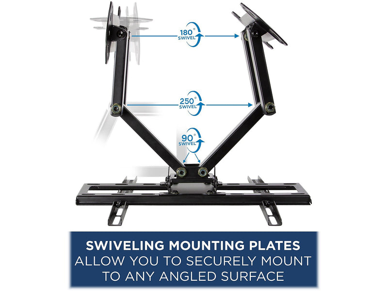 Mount-It! Full-Motion TV Mount, 66 Lbs. Max. (MI-4481)