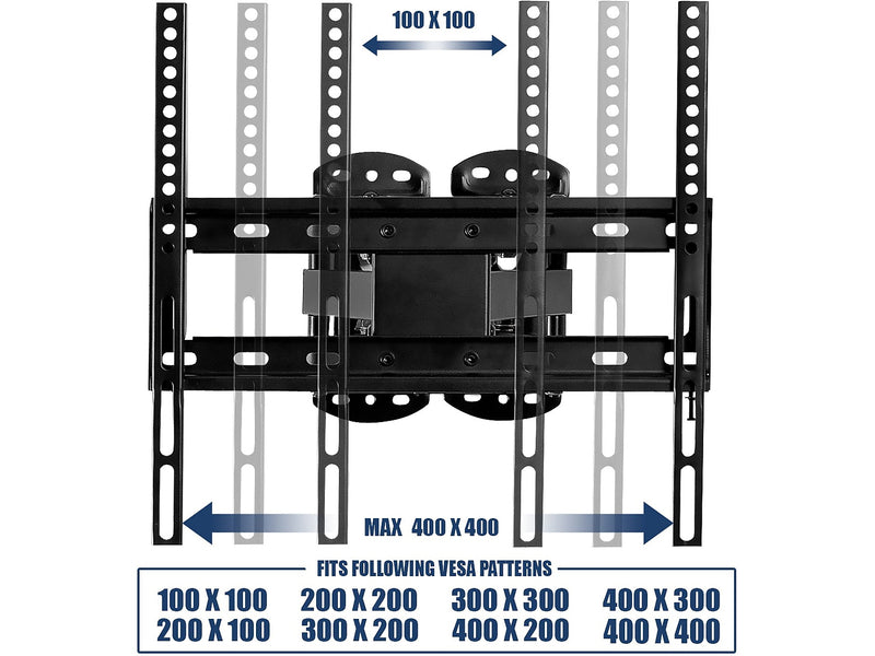 Mount-It! Full-Motion TV Mount, 66 Lbs. Max. (MI-4481)