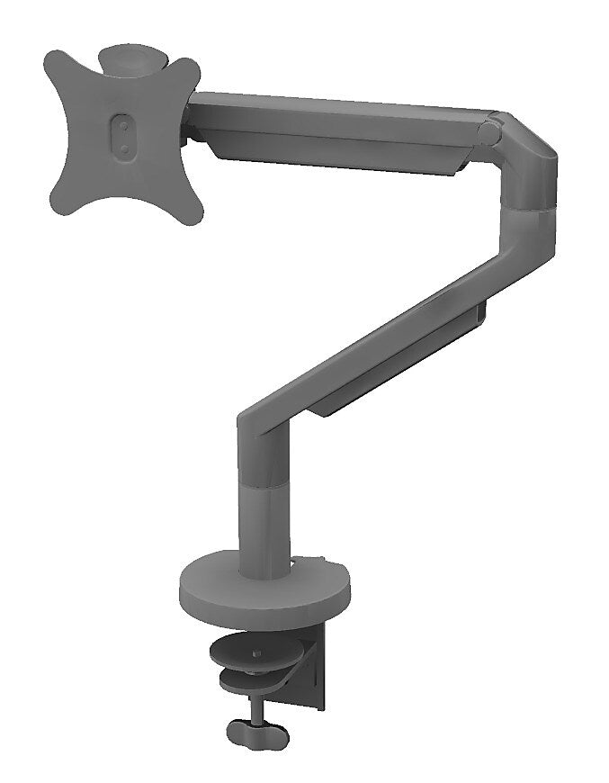 AllSteel Dynamic Adjustable Single Monitor Arm, Standard Weight, Silver (AMASTS.SVR)