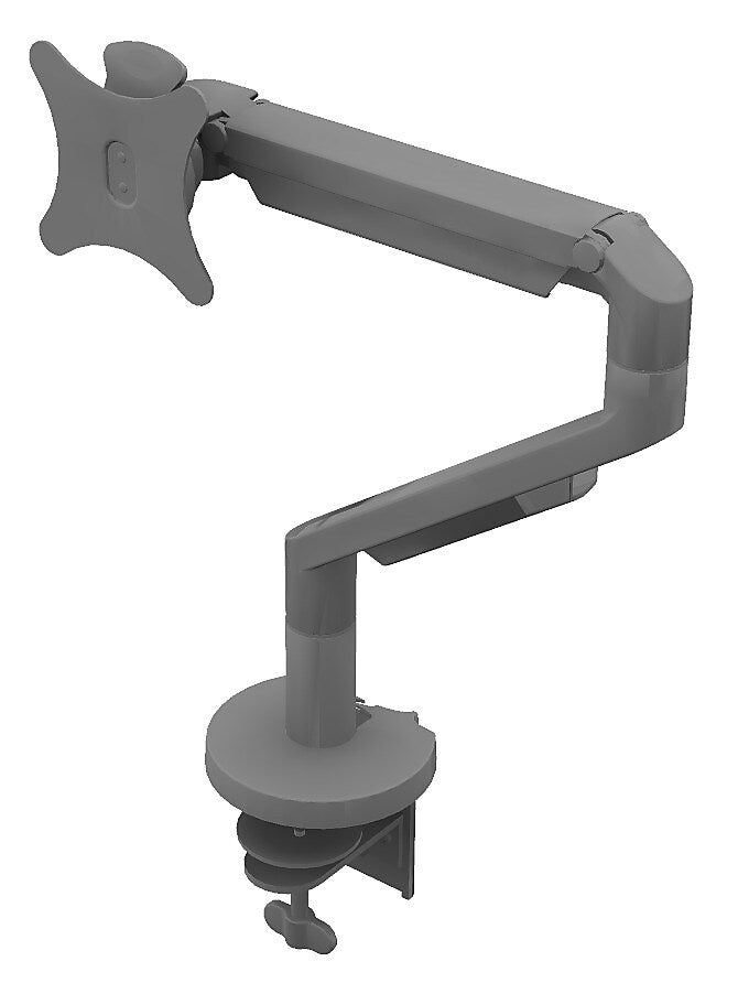 AllSteel Dynamic Adjustable Single Monitor Arm, Standard Weight, Silver (AMASTS.SVR)