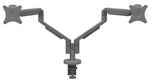 AllSteel Dynamic Adjustable Dual Monitor Arm, Standard Weight, Silver (AMASD.SVR)