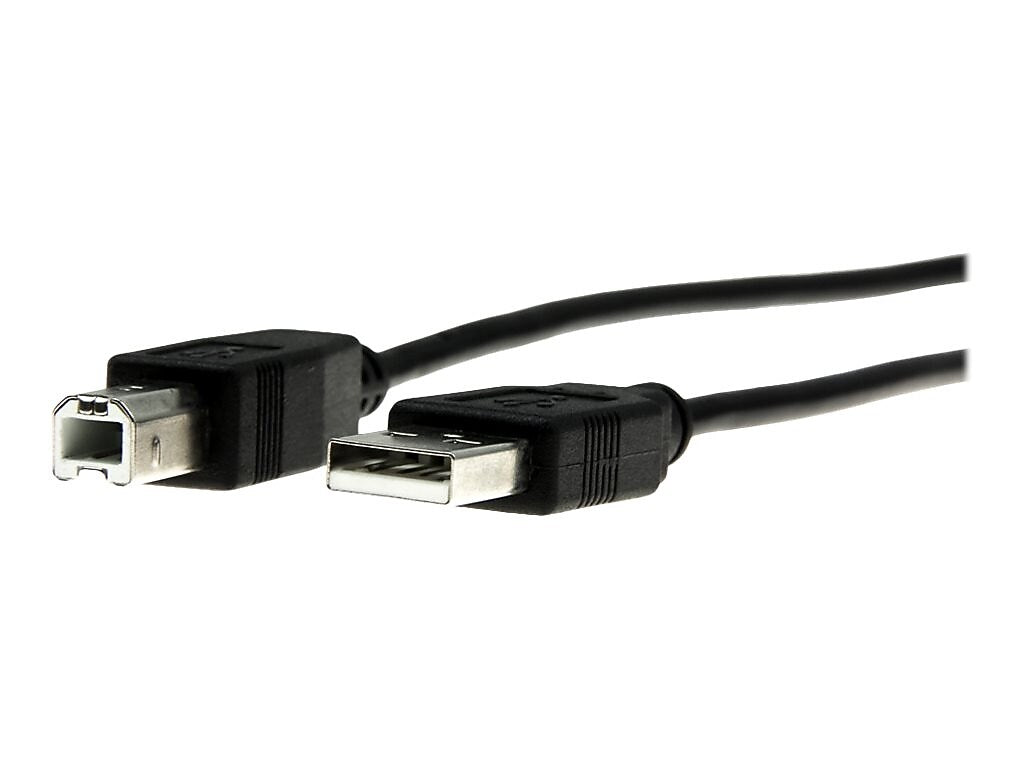 Rocstor Premium 10' USB B Male/A Male Cable, Black (Y10C115-B1)
