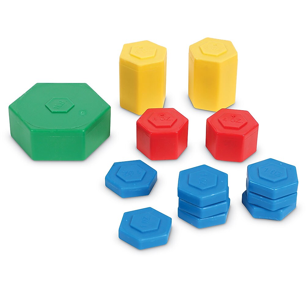 Learning Resources 13-Piece Customary SAFE-T Weight Set (32060)