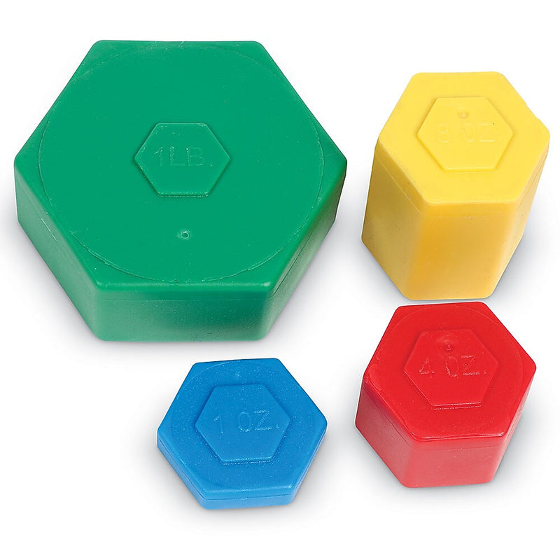 Learning Resources 13-Piece Customary SAFE-T Weight Set (32060)