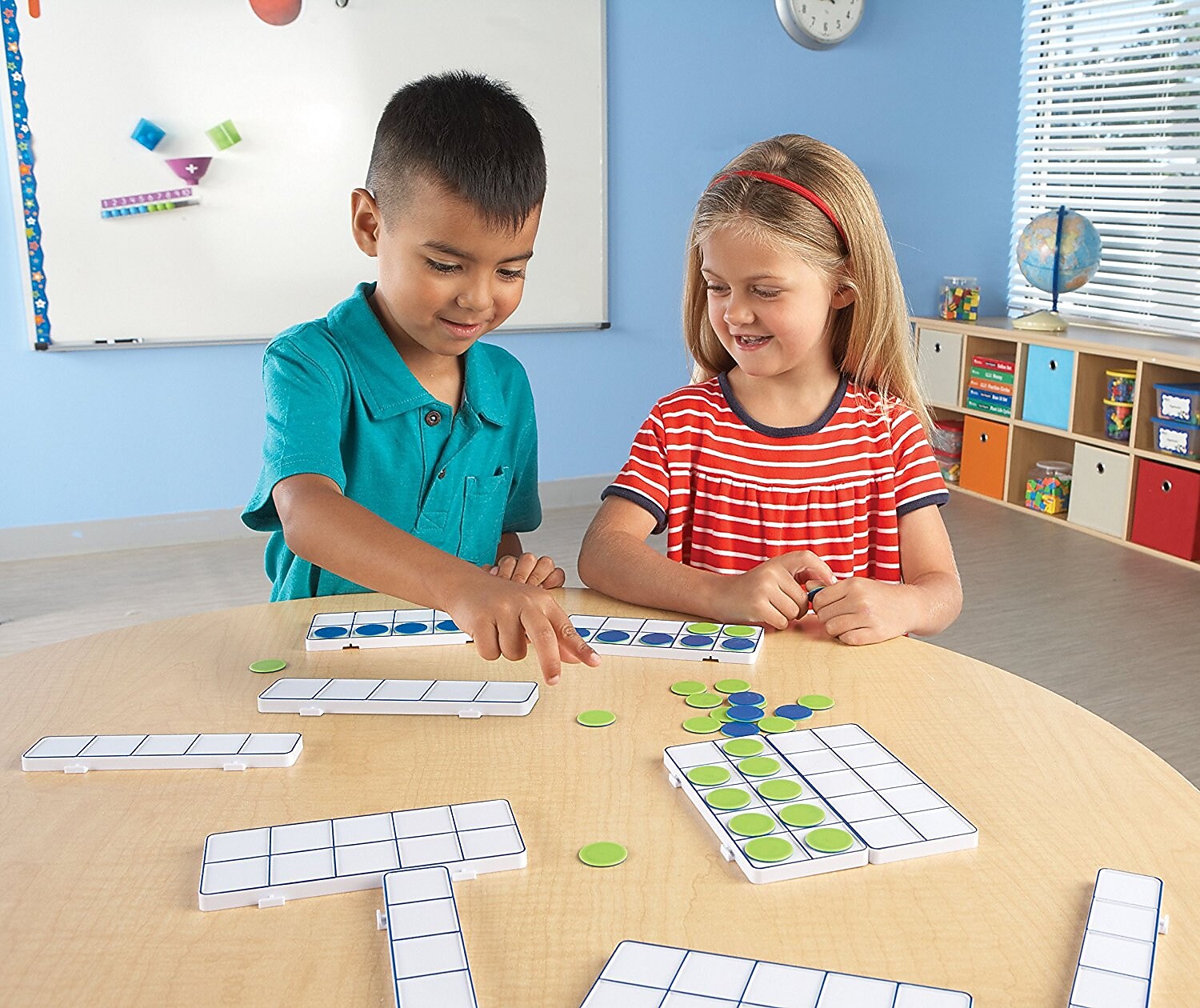 Learning Resources Connecting Ten-Frame Trays (LER6650)