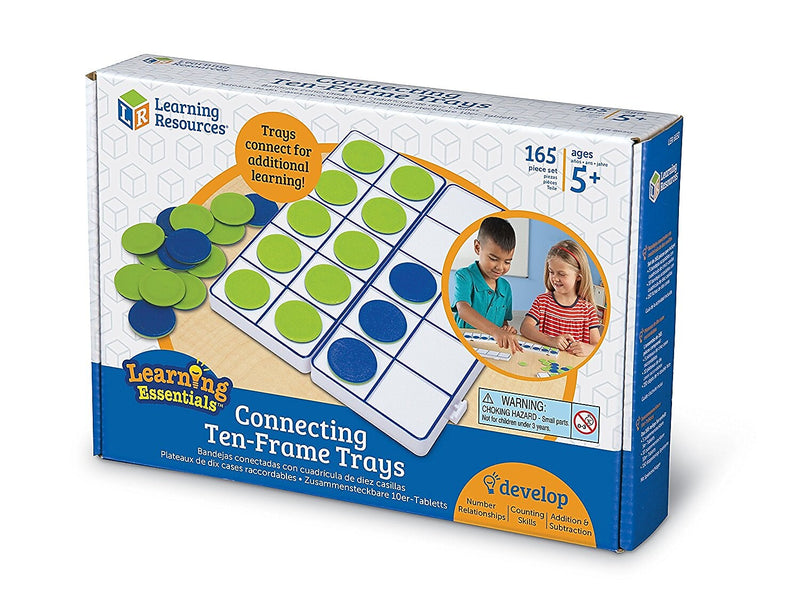 Learning Resources Connecting Ten-Frame Trays (LER6650)