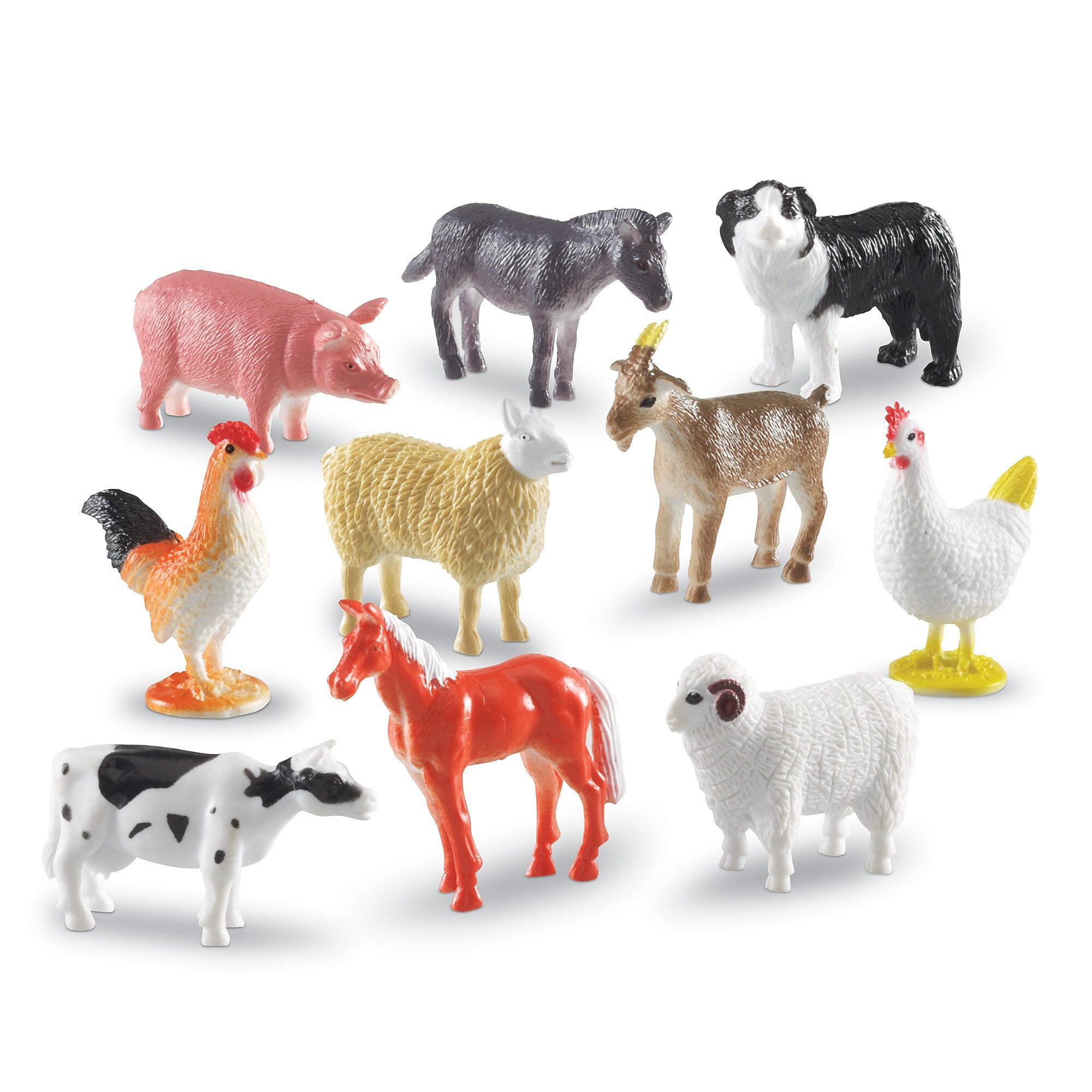 Learning Resources Farm Animal Counters, Set of 60 (LER0810)