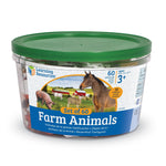 Learning Resources Farm Animal Counters, Set of 60 (LER0810)