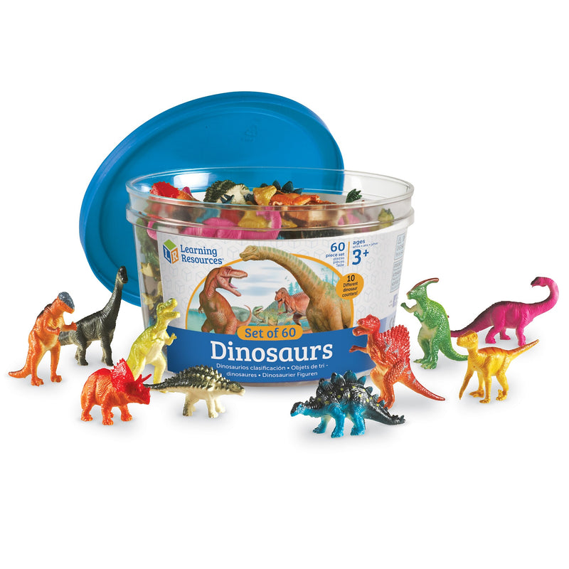 Learning Resources Dinosaur Counters, Set of 60 (LER0811)