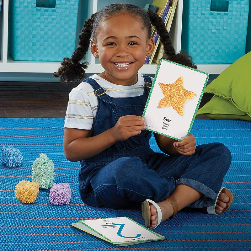 Educational Insights Playfoam Shape & Learn Numbers Flash Card Set, Multicolored (1918)