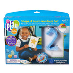 Educational Insights Playfoam Shape & Learn Numbers Flash Card Set, Multicolored (1918)