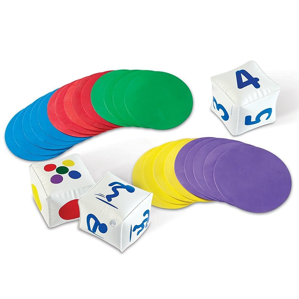 Learning Resources Ready Set Move Classroom Activity Set, Multicolor (LER1883)