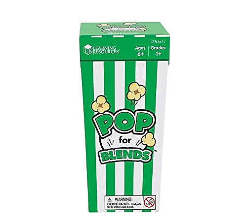 Learning Resources Pop For Blends Game, Grades 1+ (LER8471)