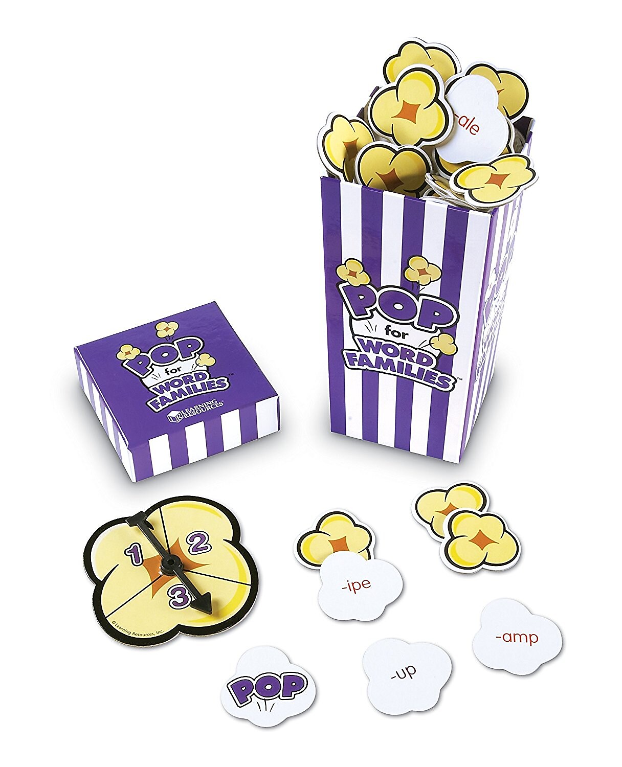 Learning Resources Pop For Word Families Game, Grades 1+ (LER8470)