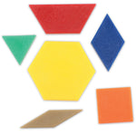 Learning Resources Pattern Block, 0.5 cm Thickness (LER0134)