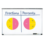Learning Resources Double-Sided Magnetic Fraction Circles (LER1616)