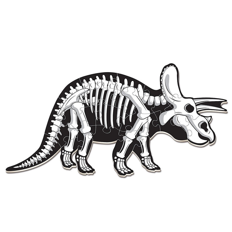 Learning Resources Jumbo Dinosaur Floor Puzzle, Triceratops (LER2857)