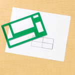 Learning Resources Primary Shapes Templates, Set of 5 (LER5440)