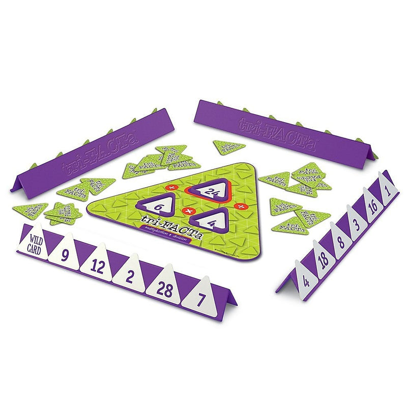 Learning Resources tri-FACTa Multiplication & Division Game, Grades 1-5 (LER3039)