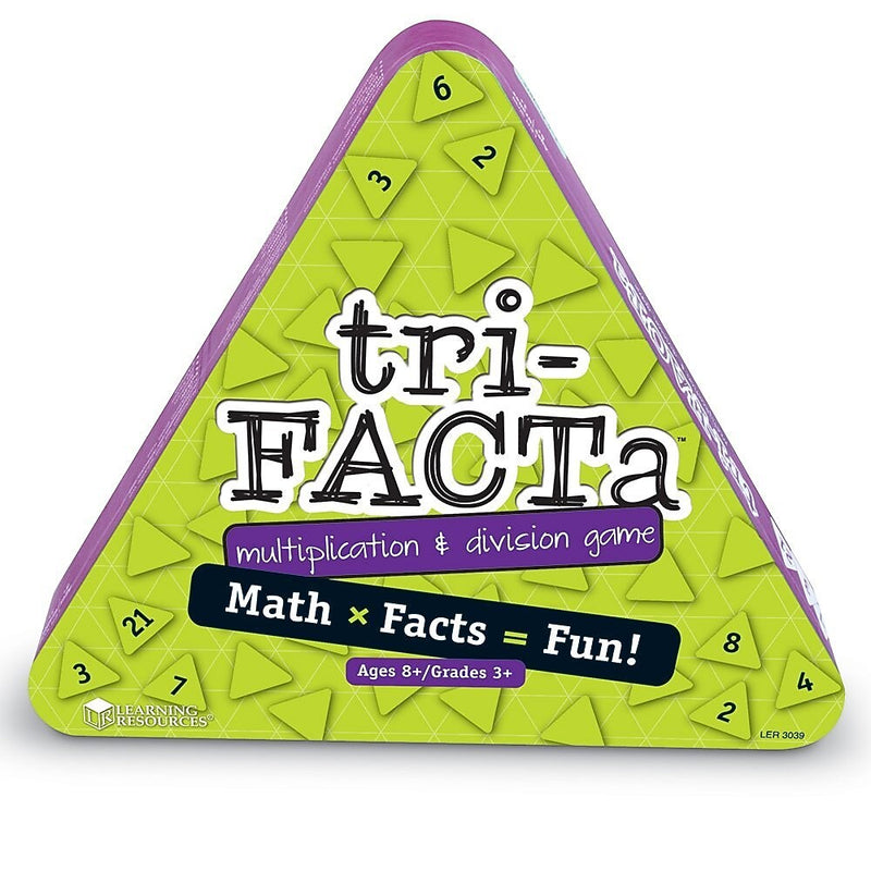 Learning Resources tri-FACTa Multiplication & Division Game, Grades 1-5 (LER3039)