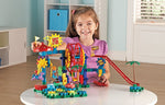 Learning Resources Gears! Gears! Gears! Dizzy Fun Land Motorized Building Set