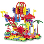 Learning Resources Gears! Gears! Gears! Dizzy Fun Land Motorized Building Set