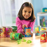 Learning Resources 1 to 10 Counting Cans, 55 Pieces (LER6800)