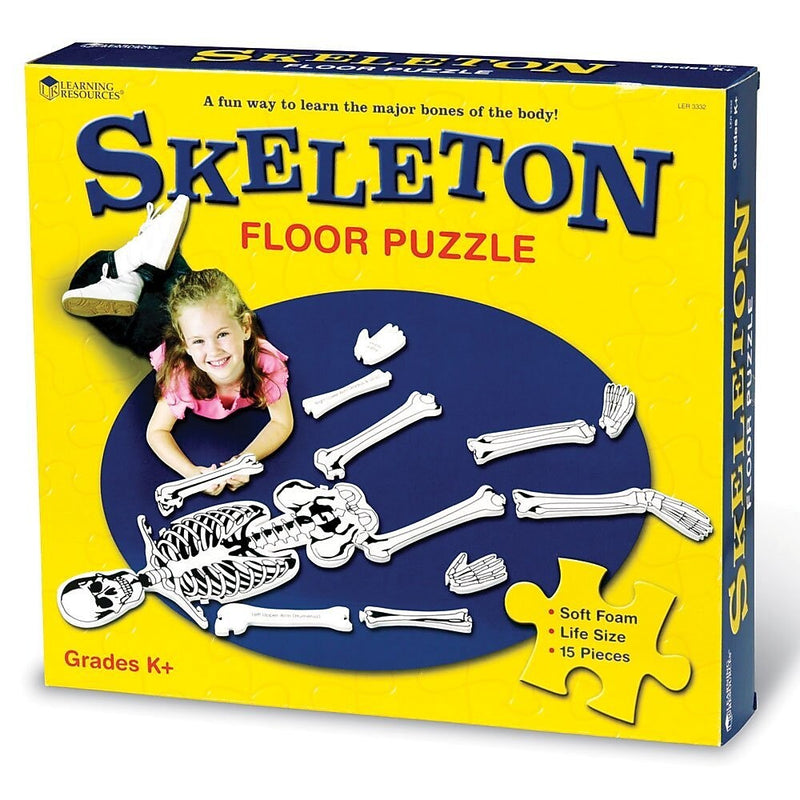 Learning Resources Skeleton Foam Floor Puzzle (LER3332)