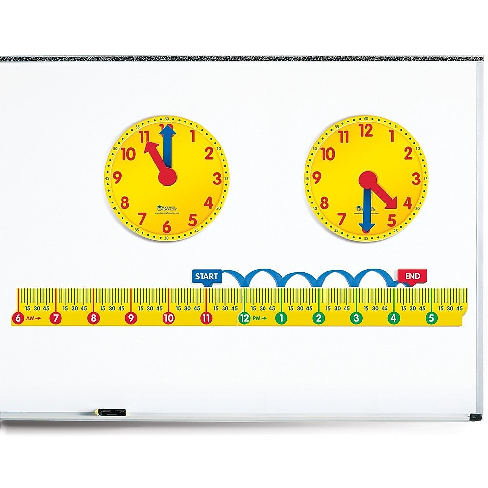 Learning Resources Magnetic Elapsed Time Set (LER2983)