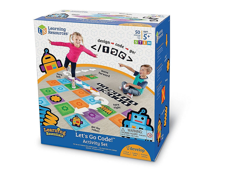 Learning Resources Let's Go Code! Coding Activity Set (LER2835)