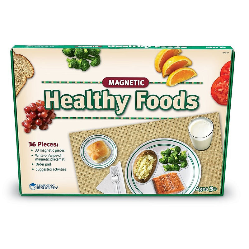 Learning Resources Magnetic Healthy Foods (LER0497)