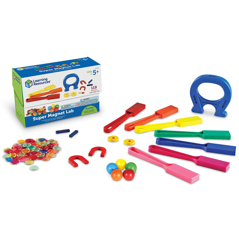 Learning Resources Super Magnet Classroom Lab Kit (LER2064)