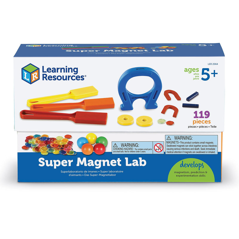 Learning Resources Super Magnet Classroom Lab Kit (LER2064)